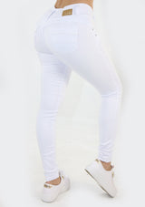 20131 White Skinny Jean by Maripily Rivera