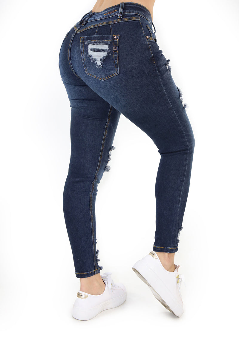 20136 Destroyed Skinny Jean by Maripily Rivera