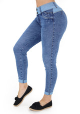 20154 Skinny Jean (Tobillero) by Maripily Rivera
