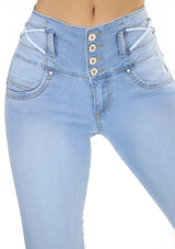 20290 Skinny Jean (Cinturilla) by Maripily Rivera