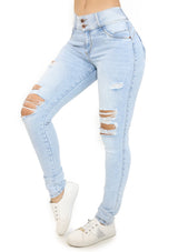 20467 Destroyed Skinny Jean by Maripily Rivera