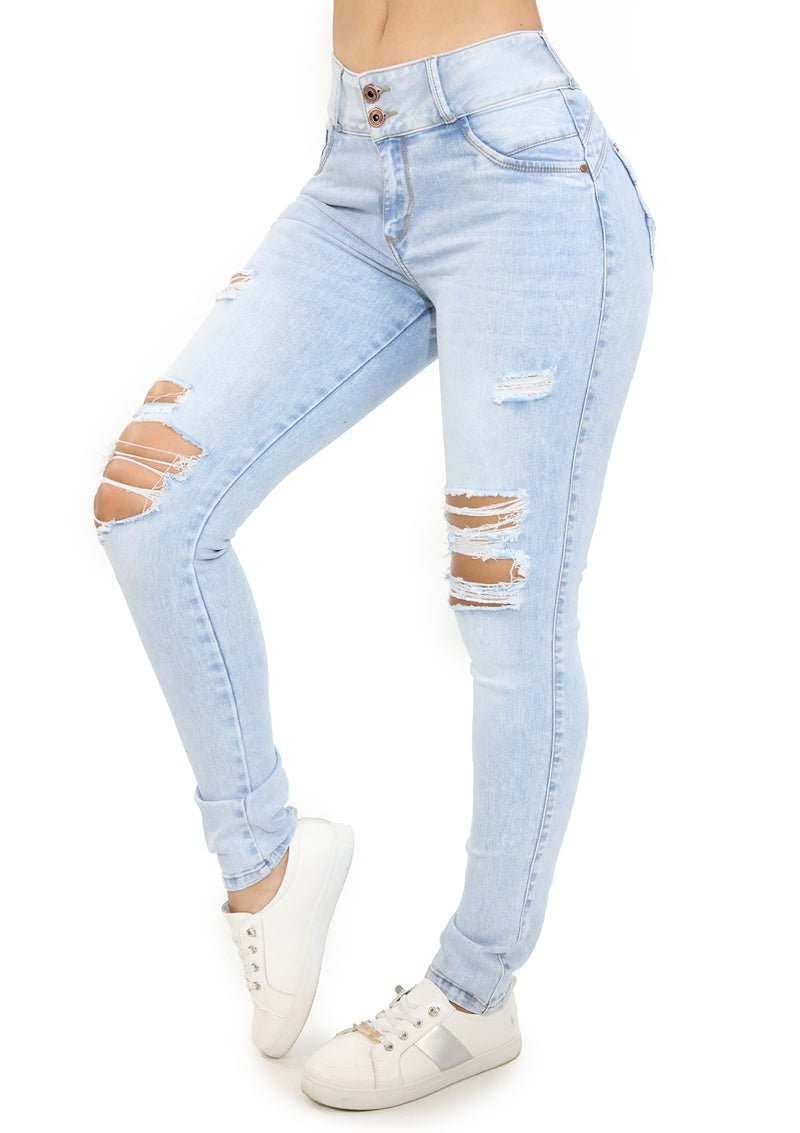 20467 Destroyed Skinny Jean by Maripily Rivera