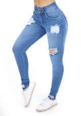 20630 Ripped Skinny Jean by Maripily Rivera
