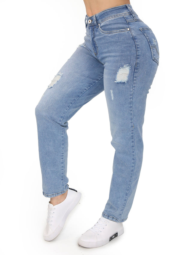 20853 Ripped Relax Fit Jean by Maripily Rivera