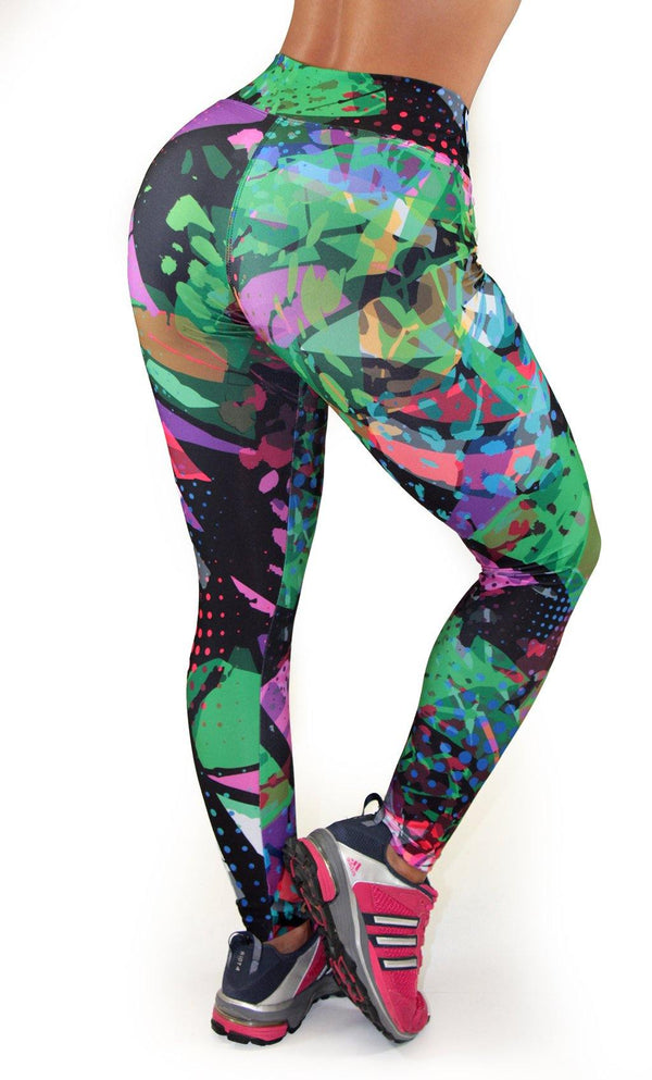 300D Active Printed Skinny Maripily Sport