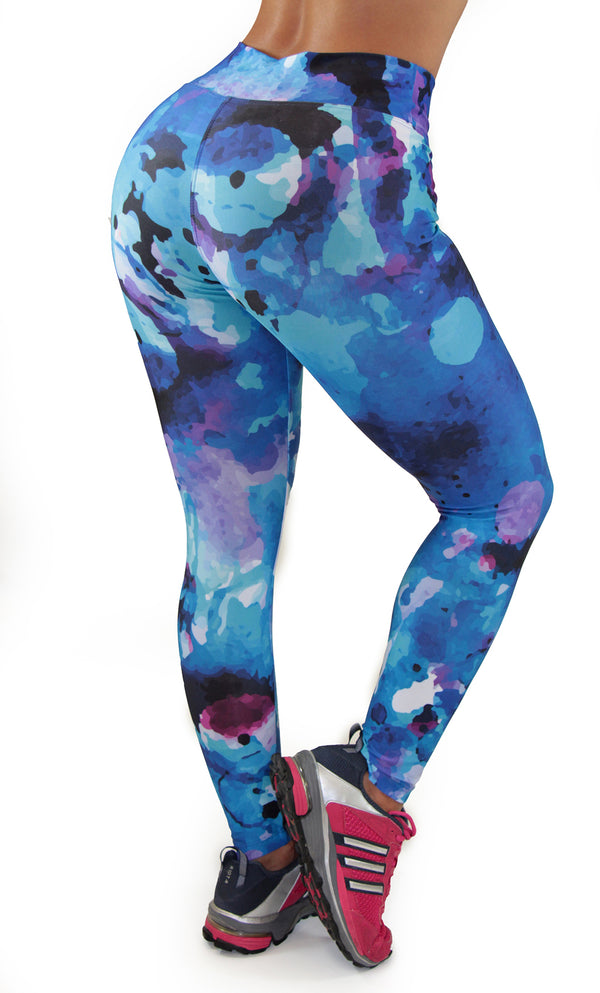 300D Active Printed Skinny Maripily Sport