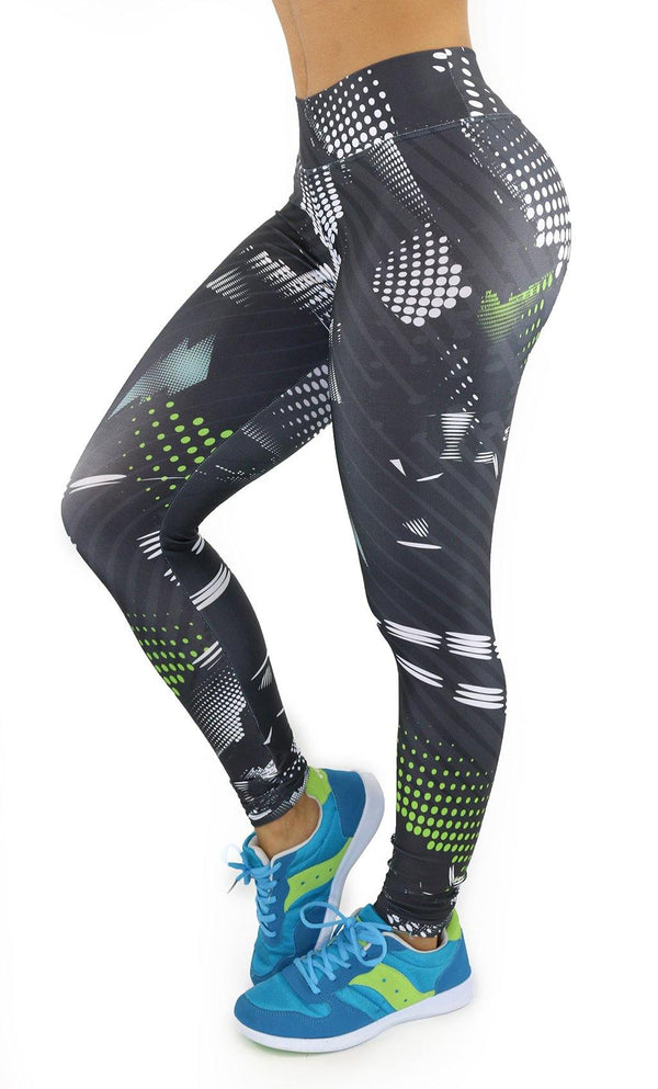 1141 Maripily Women Activewear Print Legging