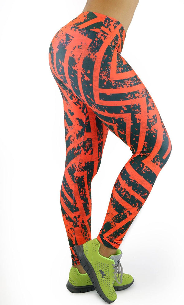 1145 Maripily Women Activewear Print Legging