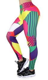 7017 Maripily Women Activewear Print Legging