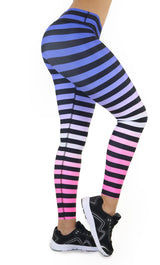 7111 Maripily Women Activewear Print Legging