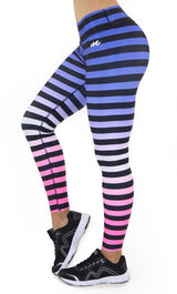 7111 Maripily Women Activewear Print Legging