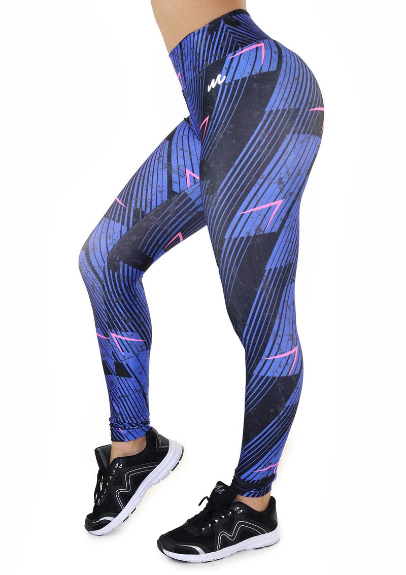 7130 Activewear Print Legging for woman by Maripily Rivera - Pompis Stores