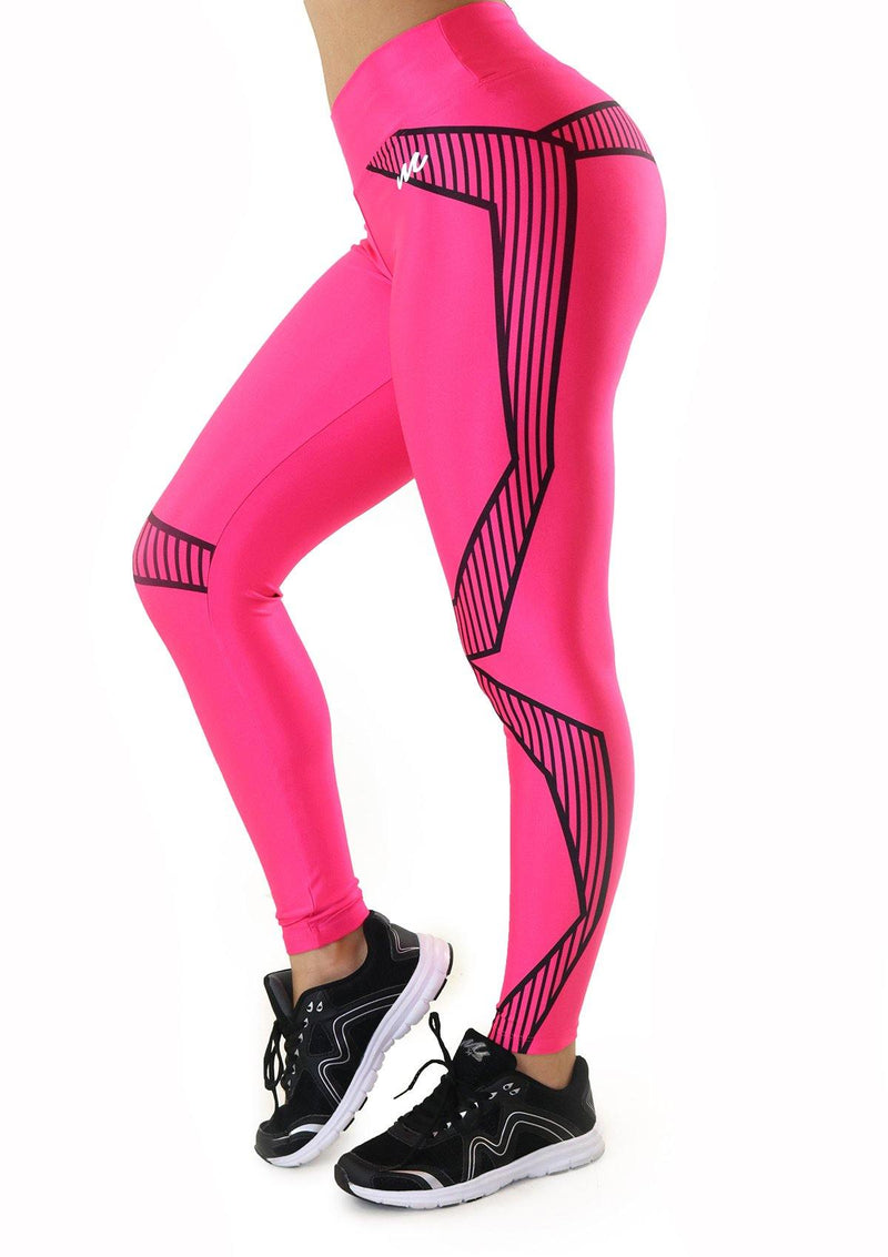 7134 Activewear Print Legging for woman by Maripily Rivera - Pompis Stores