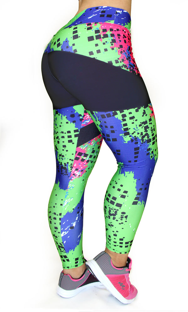 3003 Maripily Activewear Print Leggings