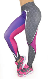3052 Maripily Women Activewear Print Legging