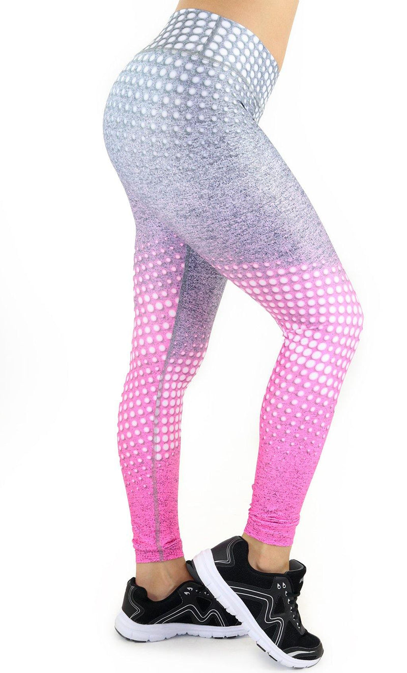 9052 Maripily Women Activewear Print Legging