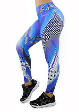9056 Activewear Print Legging for woman by Maripily Rivera - Pompis Stores