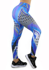 9056 Activewear Print Legging for woman by Maripily Rivera - Pompis Stores