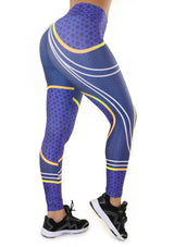 9066 Activewear Print Legging for woman by Maripily Rivera - Pompis Stores