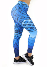 9073 Activewear Print Legging for woman by Maripily Rivera