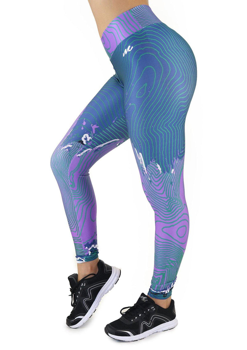 9077 Activewear Print Legging for Woman by Maripily Rivera