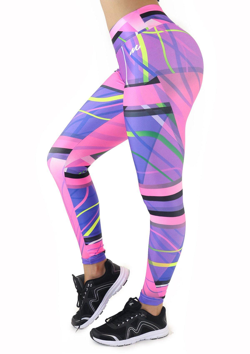 9078 Activewear Print Legging for woman by Maripily Rivera