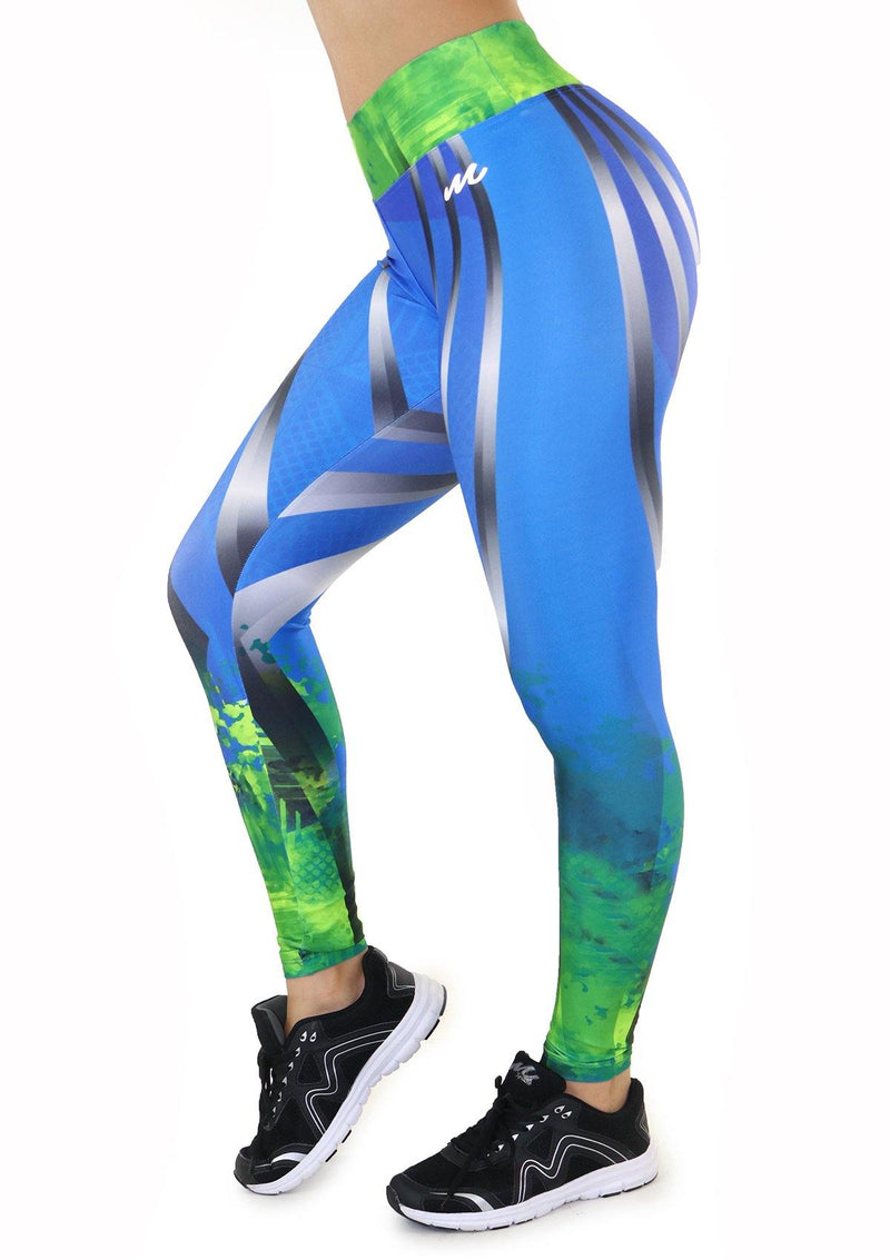 9080 Activewear Print Legging for woman by Maripily Rivera