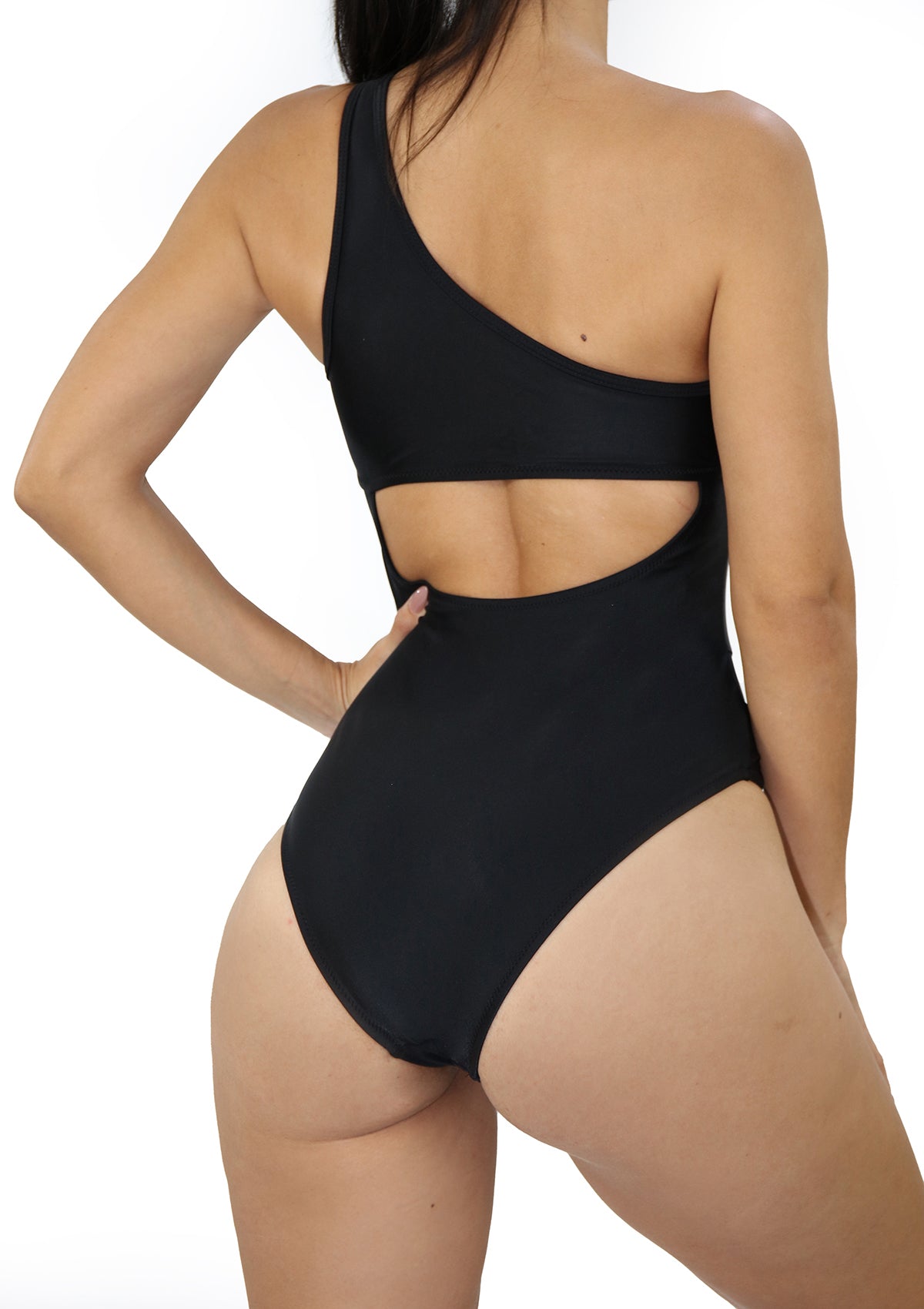 MRPSW6558 Traje de Baño Enterizo One Shoulder by Maripily Rivera