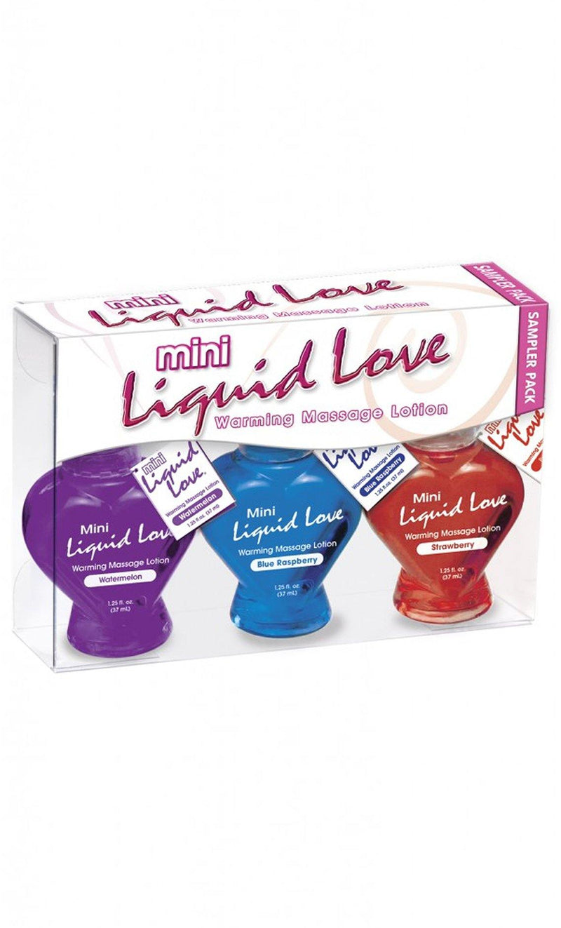 PP974101 Mini Liquid Love Warming Massage Lotion Sampler