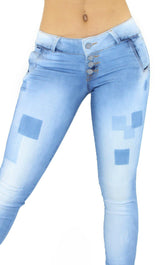 1013 Scarcha Women's High Waist Skinny Jean