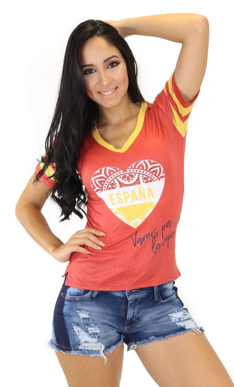 SC1020 Scarcha Mundial Shirt Women España