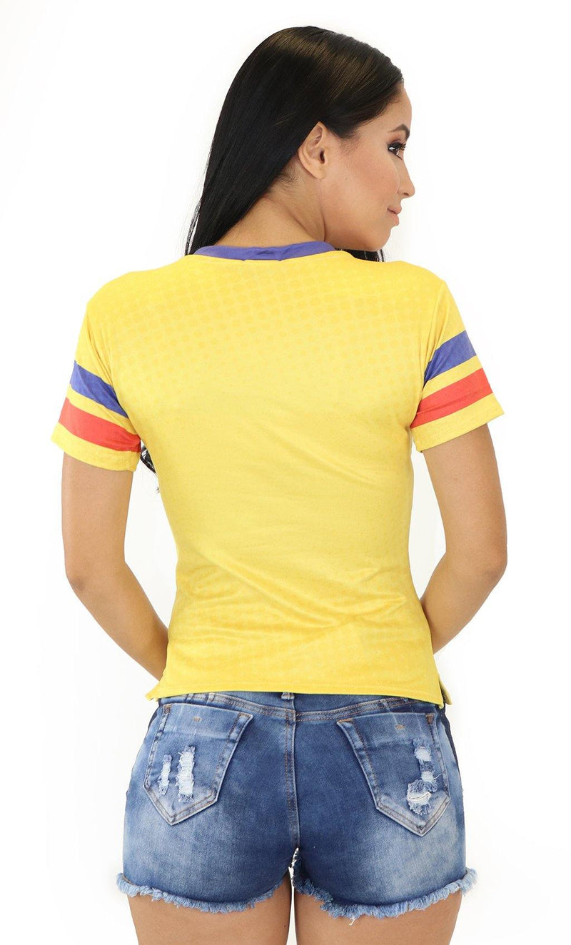 SC1020 Scarcha Mundial Shirt Women Colombia