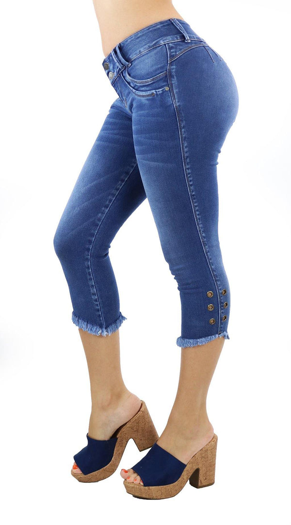 1120 Scarcha Women Denim Capri
