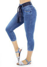 1489 Scarcha Women Skinny Jean (Capri) - Pompis Stores