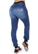 1546 Destroyed Scarcha Women Jeans Jogger - Pompis Stores