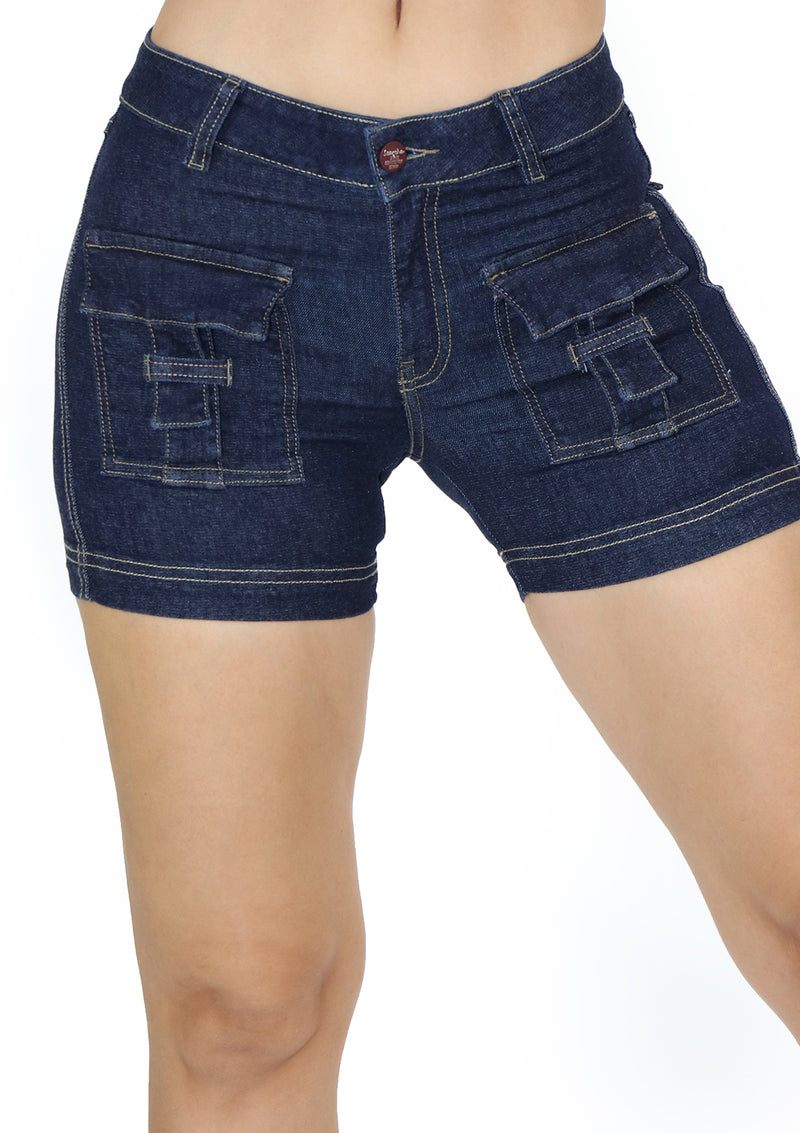1631 Pockets Short Jean by Scarcha
