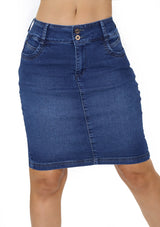 1754 Denim Skirt for Woman by Scarcha