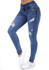 1812 Destroyed Skinny Jean Woman by Scarcha
