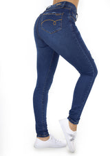 1831 Destroyed Skinny Jean Woman (Long) by Scarcha