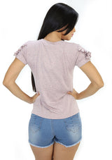 SC5215 Peach Blusa de Mujer by Scarcha - Pompis Stores