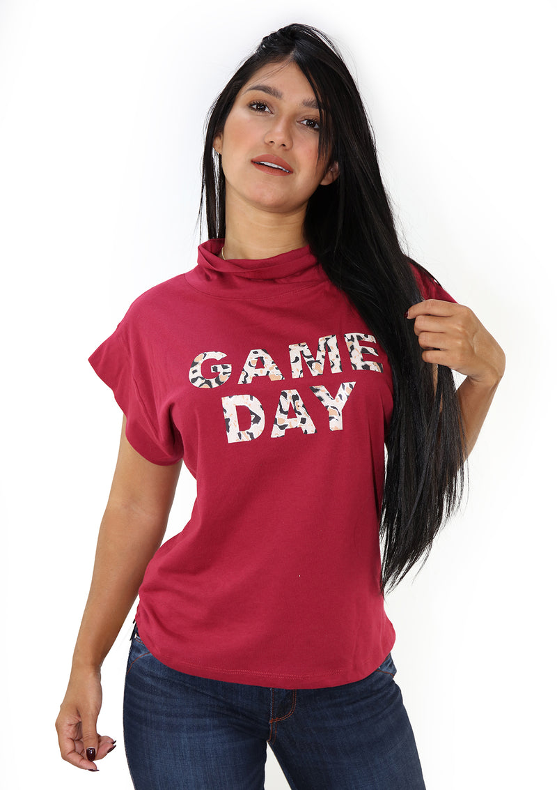 5387 GAME  DAY Blusa de Mujer by Scarcha