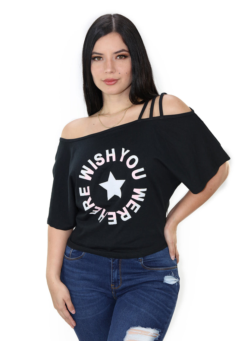 5419 Wish You Where Here Blusa de Mujer by Scarcha