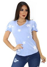5421 Stars Blusa de Mujer by Scarcha