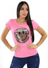 5497 Dark Pink TShirt de Mujer by Scarcha