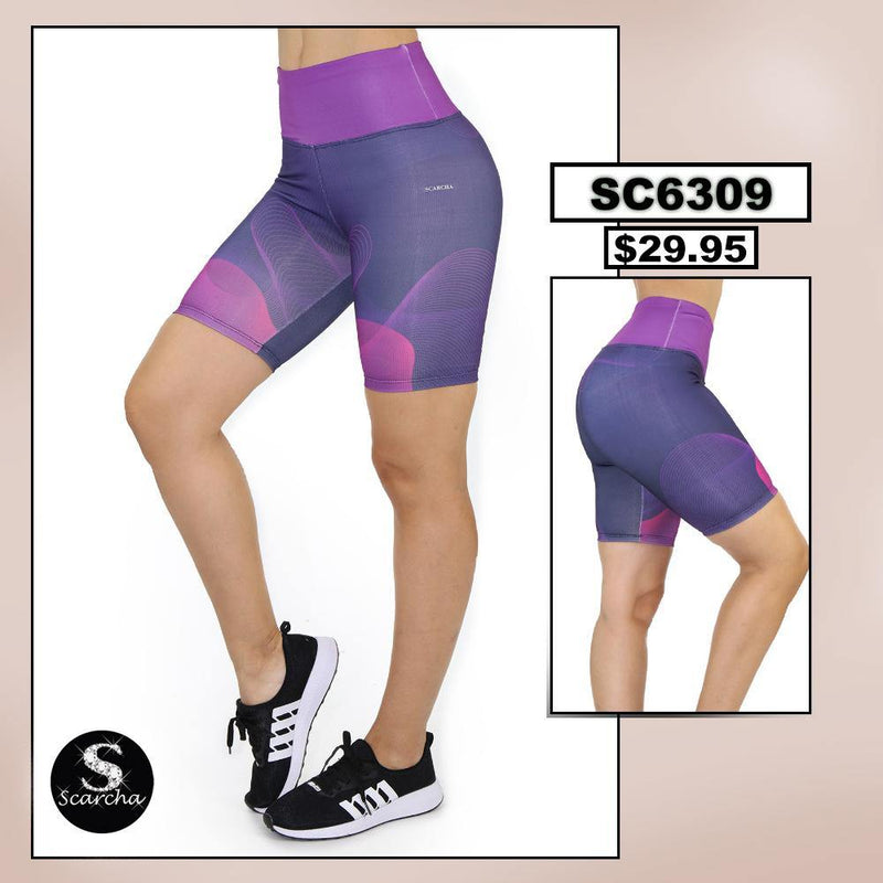 SC6309 (Biker) Cycling Short Leggins Deportivo de Mujer by Scarcha - Pompis Stores