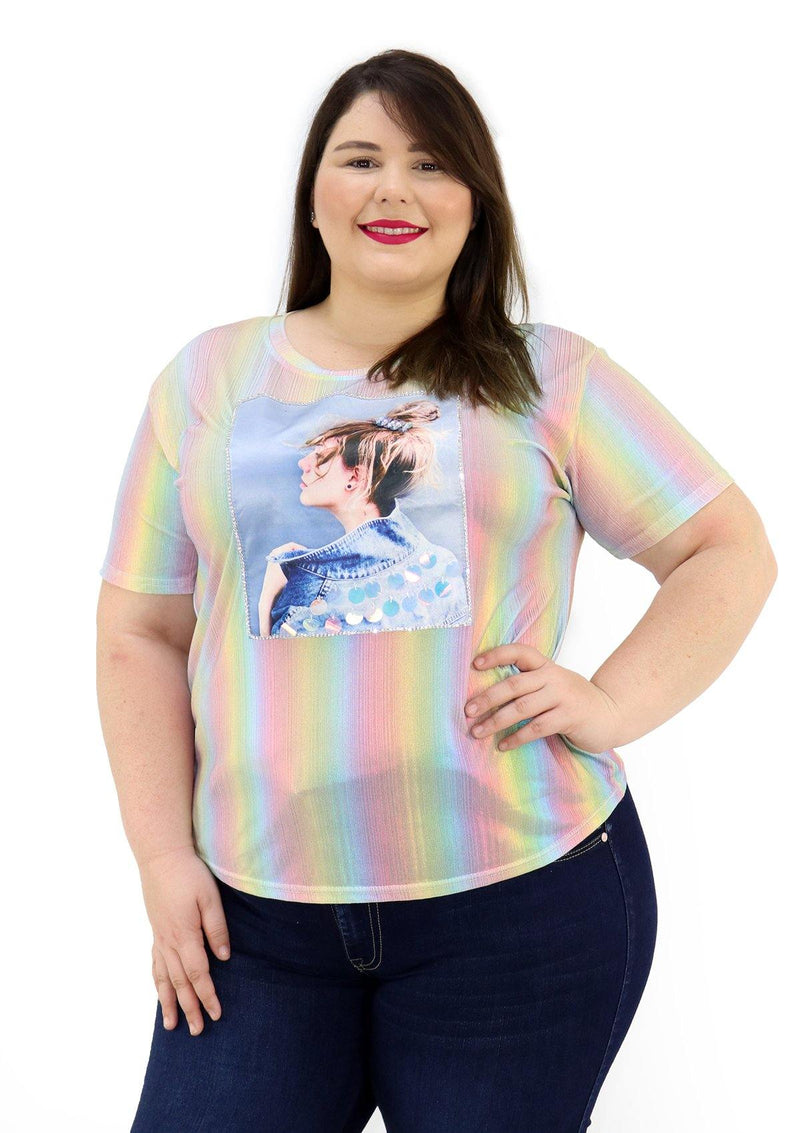 SCLCUA112 Blusa Plus de Mujer by Scarcha