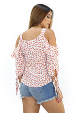 SCNMT10167 Coral Blusa de Mujer by Scarcha - Pompis Stores