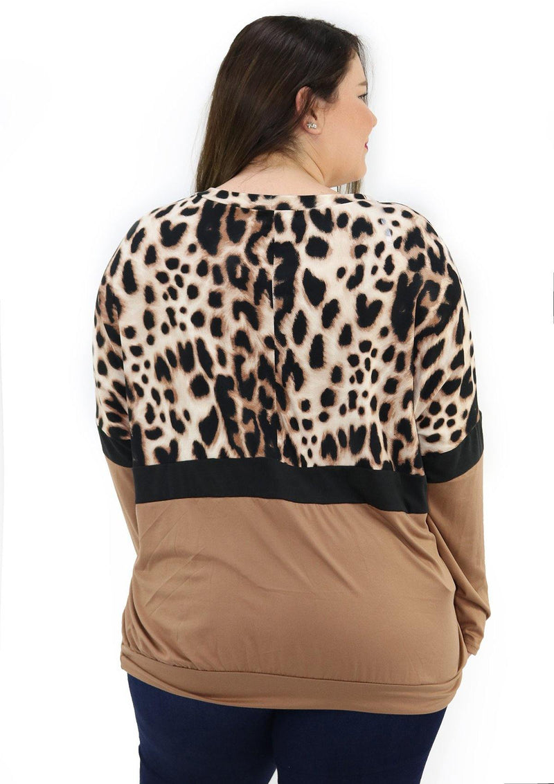 SCPRT1131 Blusa Plus de Mujer by Scarcha