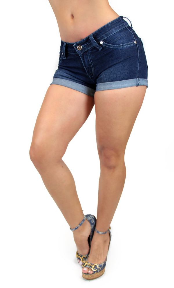 TDS1 Denim Short Trendy by Keila Hernandez