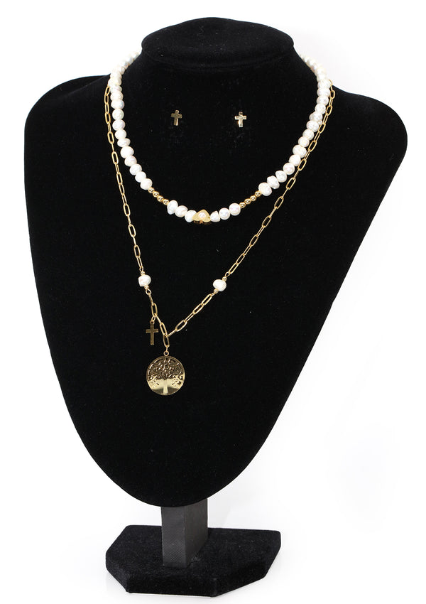 TGSET52 Set Pantallas y Cadena con Charm